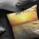 MeditateHealing.com Superior Broadcloth Fabric Throw Pillow Case