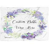 MeditateHealing.com | Bible Verses Premium Sherpa Mink Blanket