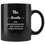 MeditateHealing.com | Dishwasher Safe Black Mugs