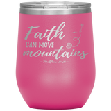 MeditateHealing.com Stainless Steel Vacuum Insulated Wine Tumbler