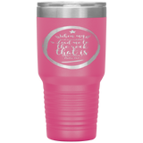 MeditateHealing.com 30oz Vacuum Tumbler