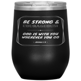 MeditateHealing.com Stainless Steel Vacuum Insulated Wine Tumbler