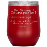 MeditateHealing.com Stainless Steel Vacuum Insulated Wine Tumbler