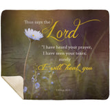 MeditateHealing.com | Bible Verses Premium Sherpa Mink Blanket