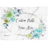 MeditateHealing.com | Bible Verses Premium Sherpa Mink Blanket