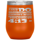 MeditateHealing.com Stainless Steel Vacuum Insulated Wine Tumbler