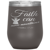 MeditateHealing.com Stainless Steel Vacuum Insulated Wine Tumbler
