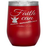 MeditateHealing.com Stainless Steel Vacuum Insulated Wine Tumbler