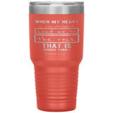 MeditateHealing.com 30oz Vacuum Tumbler