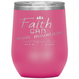 MeditateHealing.com Stainless Steel Vacuum Insulated Wine Tumbler