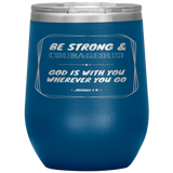 MeditateHealing.com Stainless Steel Vacuum Insulated Wine Tumbler