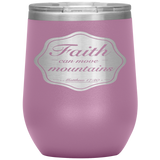 MeditateHealing.com Stainless Steel Vacuum Insulated Wine Tumbler