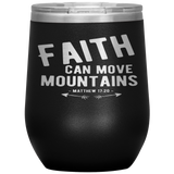 MeditateHealing.com Stainless Steel Vacuum Insulated Wine Tumbler