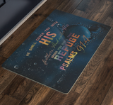 Bible Verses Anti-Slip Protective Doormat ~Psalm 91:4~ Design 6