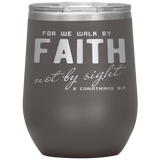 MeditateHealing.com Stainless Steel Vacuum Insulated Wine Tumbler