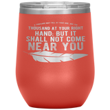 MeditateHealing.com Stainless Steel Vacuum Insulated Wine Tumbler