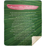 MeditateHealing.com | Bible Verses Premium Sherpa Mink Blanket