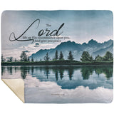 MeditateHealing.com | Bible Verses Premium Sherpa Mink Blanket