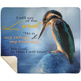 MeditateHealing.com | Bible Verses Premium Sherpa Mink Blanket