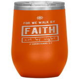 MeditateHealing.com Stainless Steel Vacuum Insulated Wine Tumbler