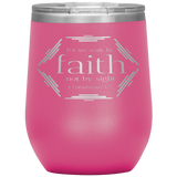 MeditateHealing.com Stainless Steel Vacuum Insulated Wine Tumbler
