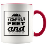 MeditateHealing.com Accent Mugs
