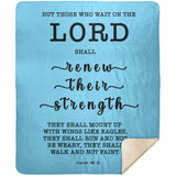 MeditateHealing.com | Bible Verses Premium Sherpa Mink Blanket