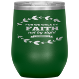 MeditateHealing.com Stainless Steel Vacuum Insulated Wine Tumbler