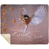 MeditateHealing.com | Bible Verses Premium Sherpa Mink Blanket