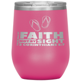 MeditateHealing.com Stainless Steel Vacuum Insulated Wine Tumbler