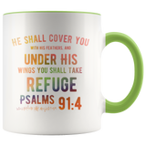 MeditateHealing.com Accent Mugs