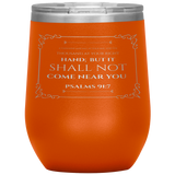 MeditateHealing.com Stainless Steel Vacuum Insulated Wine Tumbler