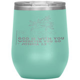MeditateHealing.com Stainless Steel Vacuum Insulated Wine Tumbler