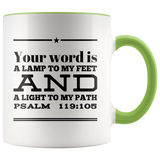 MeditateHealing.com Accent Mugs