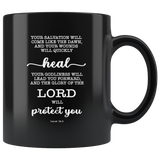 MeditateHealing.com | Dishwasher Safe Black Mugs