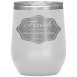 MeditateHealing.com Stainless Steel Vacuum Insulated Wine Tumbler