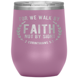 MeditateHealing.com Stainless Steel Vacuum Insulated Wine Tumbler