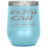 MeditateHealing.com Stainless Steel Vacuum Insulated Wine Tumbler