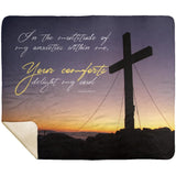 MeditateHealing.com | Bible Verses Premium Sherpa Mink Blanket