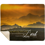 MeditateHealing.com | Bible Verses Premium Sherpa Mink Blanket