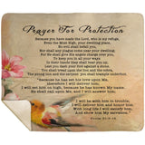 MeditateHealing.com | Bible Verses Premium Sherpa Mink Blanket