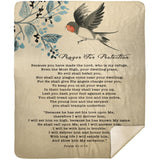 MeditateHealing.com | Bible Verses Premium Sherpa Mink Blanket