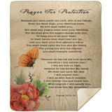 MeditateHealing.com | Bible Verses Premium Sherpa Mink Blanket