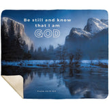 MeditateHealing.com | Bible Verses Premium Sherpa Mink Blanket