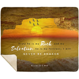 MeditateHealing.com | Bible Verses Premium Sherpa Mink Blanket