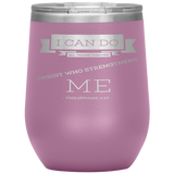 MeditateHealing.com Stainless Steel Vacuum Insulated Wine Tumbler