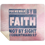 MeditateHealing.com | Bible Verses Premium Sherpa Mink Blanket