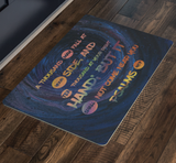 Bible Verses Anti-Slip Protective Doormat ~Psalm 91:7~ Design 9