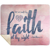 MeditateHealing.com | Bible Verses Premium Sherpa Mink Blanket
