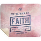 MeditateHealing.com | Bible Verses Premium Sherpa Mink Blanket